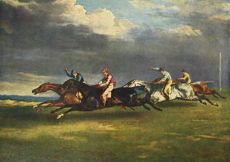 Theodore Gericault The 1821 Derby at Epsom China oil painting art